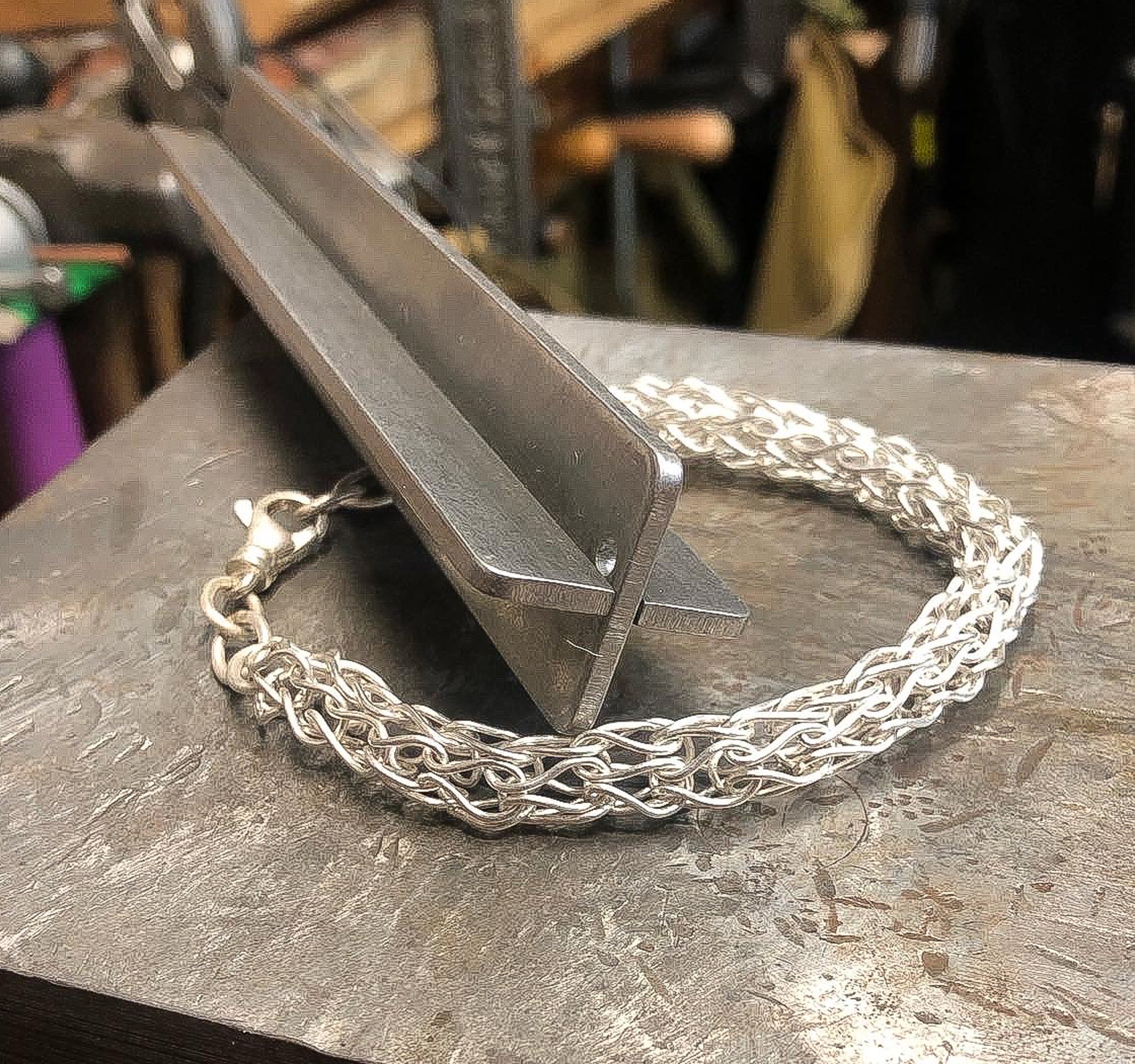X-Link Chain Mandrel — Lion Punch Forge