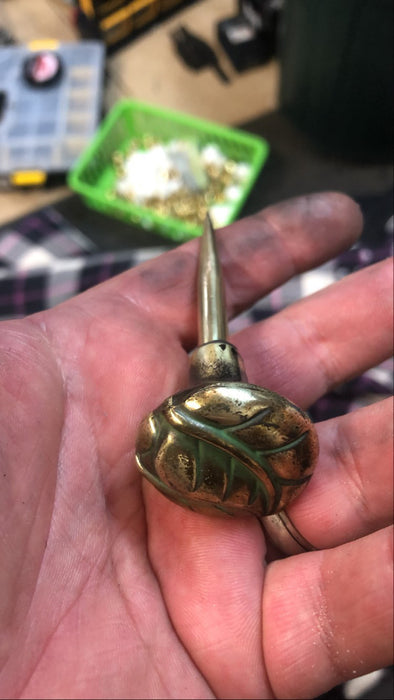 Handmade jewelry burnishing tool