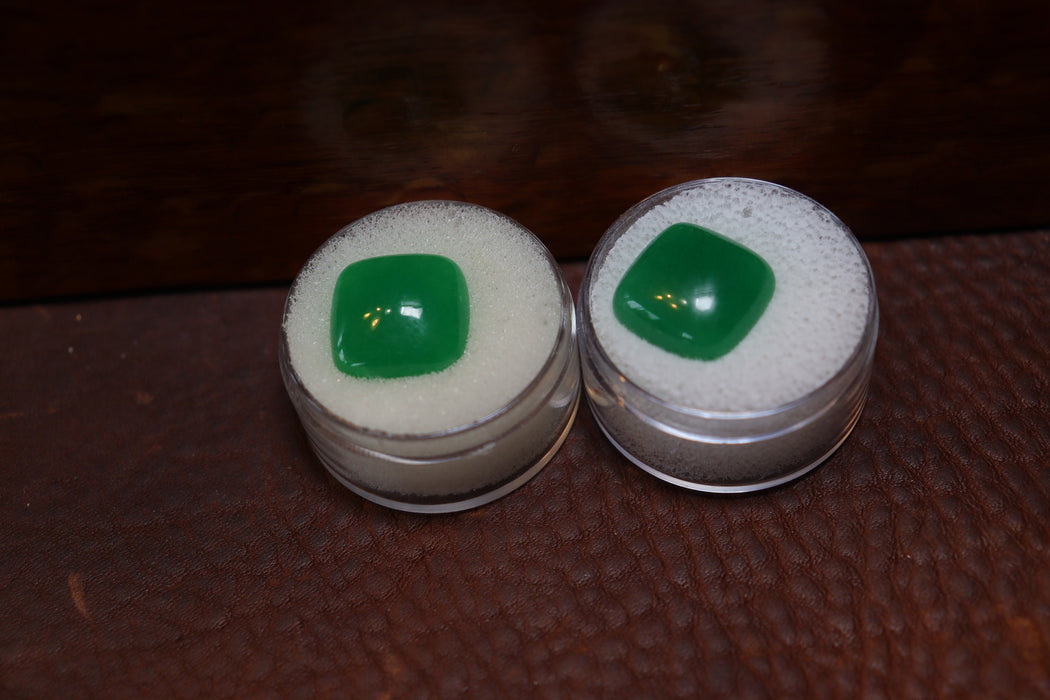 Green Onyx Cabochons (Dyed)