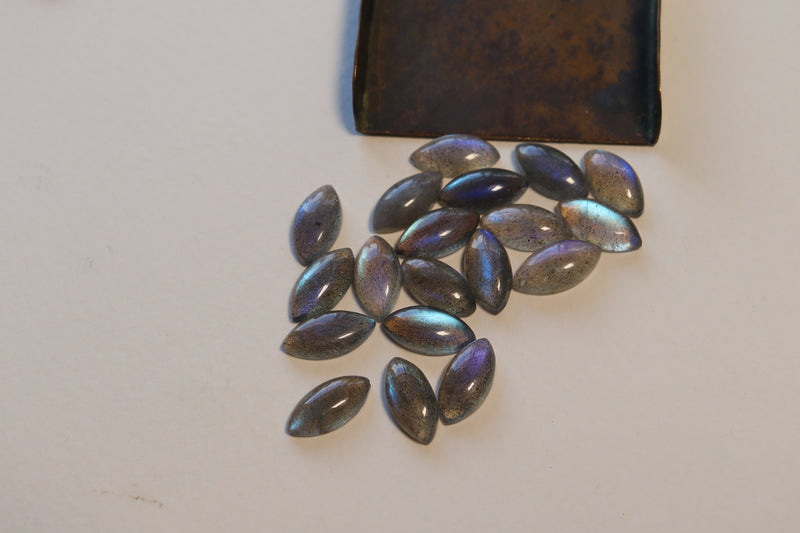 Labradorite Marquis Cabochons