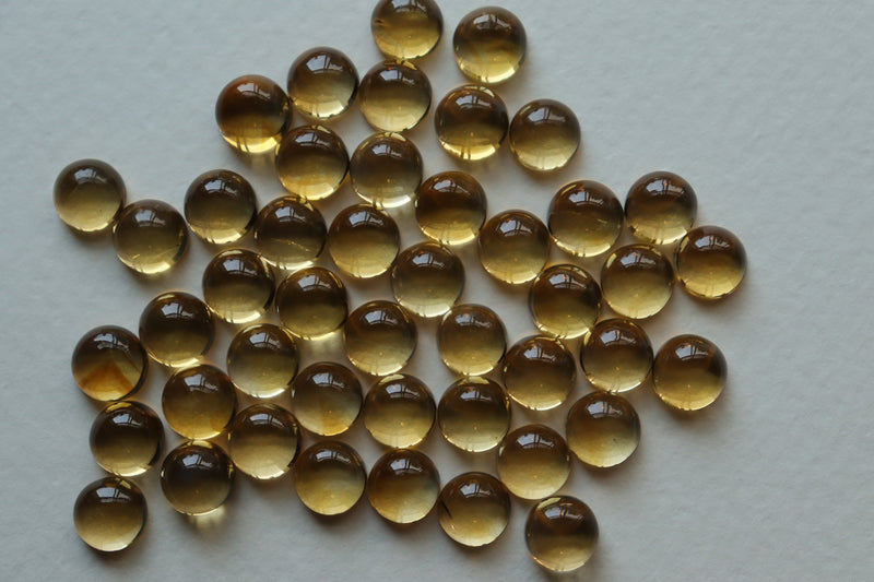 citrine cabochons