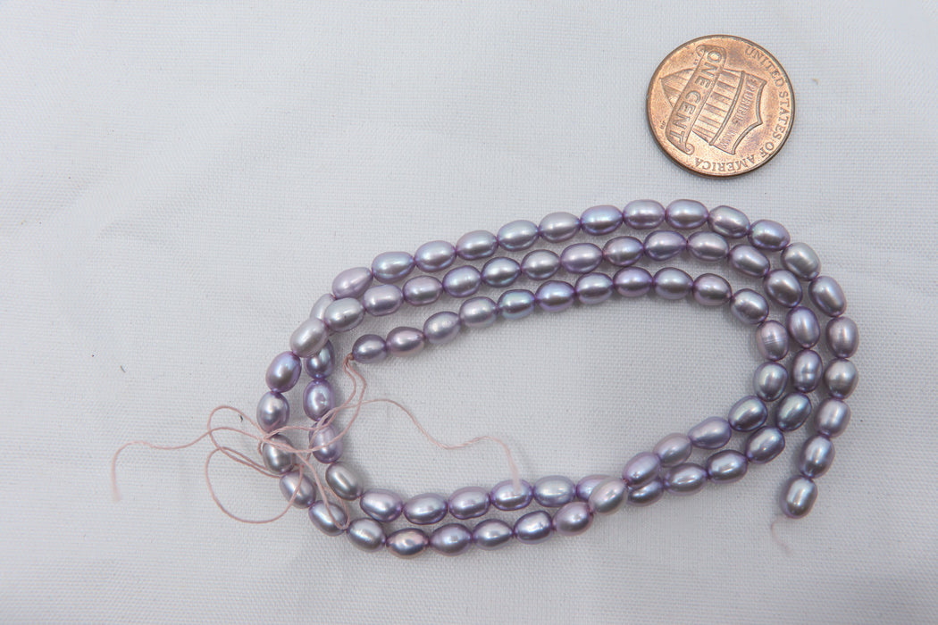 Lavender Tone Freshwater Pearls — Lion Punch Forge