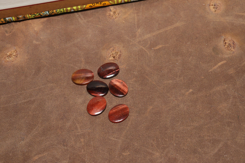 Antique SBBT Cabochons Red Tigers Eye