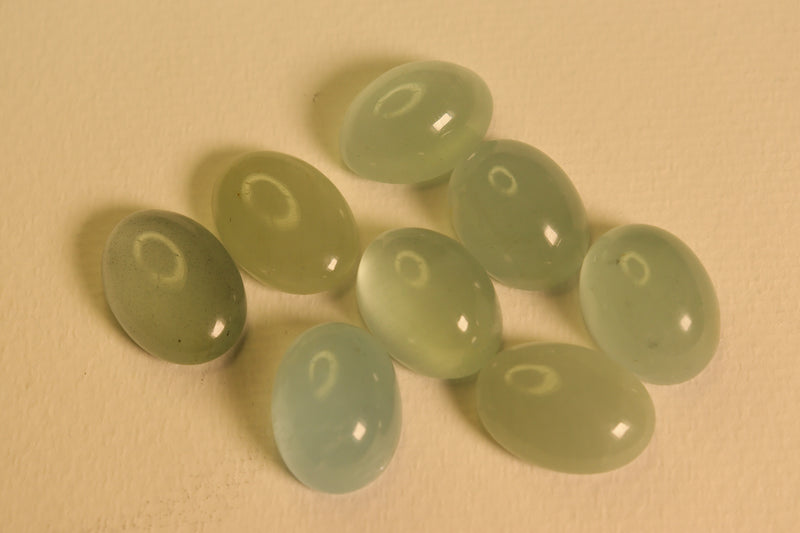 Aquamarine Oval Cabochons