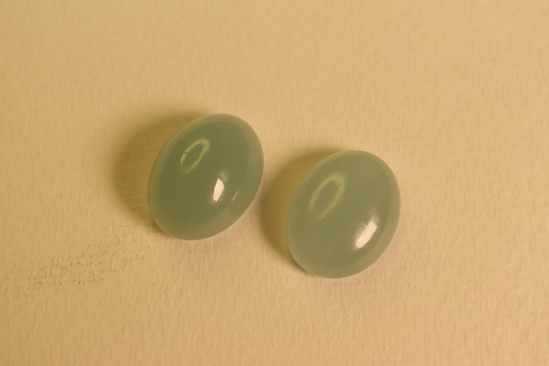 Aquamarine Oval Cabochons