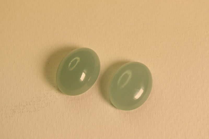 Aquamarine Oval Cabochons
