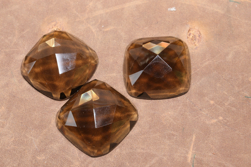 Quartz fumé taille rose