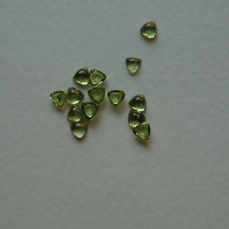 Peridot cabochon