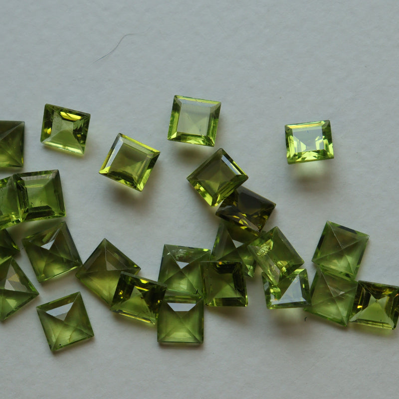 Faceted Peridot