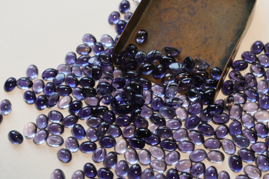Iolite Oval Cabochons