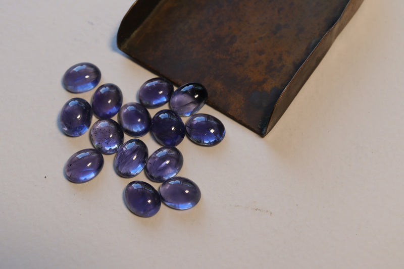 Iolite Oval Cabochons