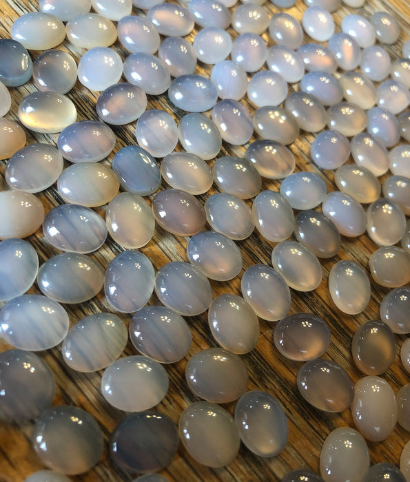 Chalcedony Cabochons 10x8 oval