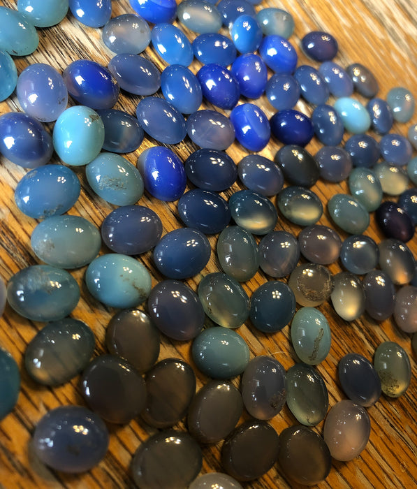 Chalcedony Cabochons 10x8 oval