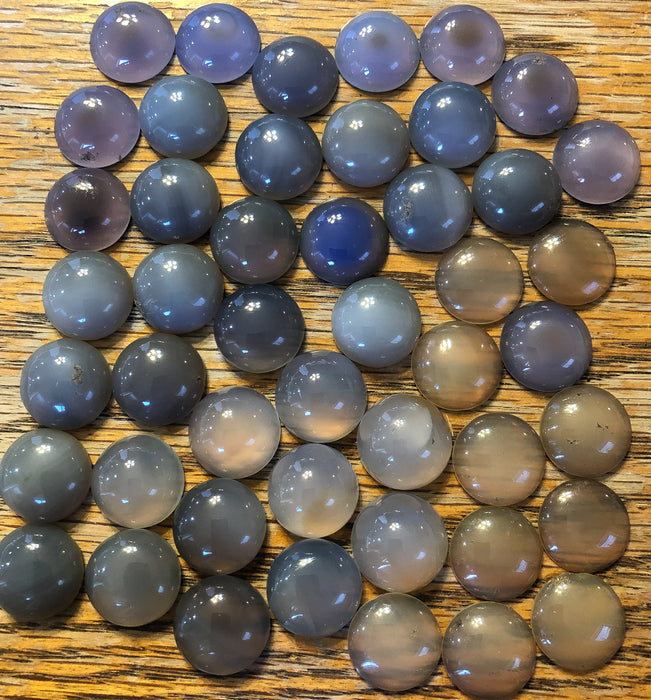 Chalcedony Cabochons 15mm round
