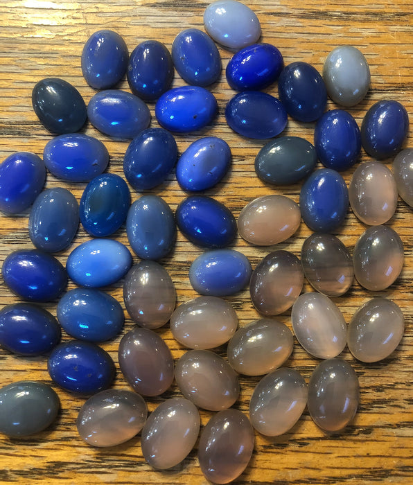 Chalcedony Cabochons 16x12 oval