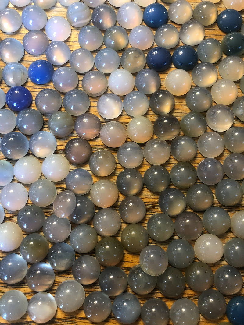 Chalcedony Cabochons 12mm round