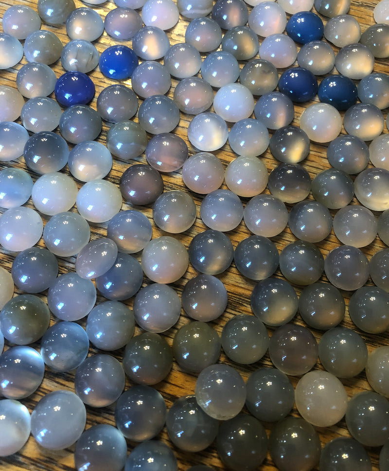 Chalcedony Cabochons 12mm round