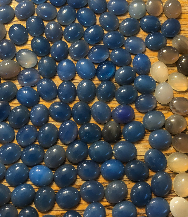 Chalcedony Cabochons 12x10 oval