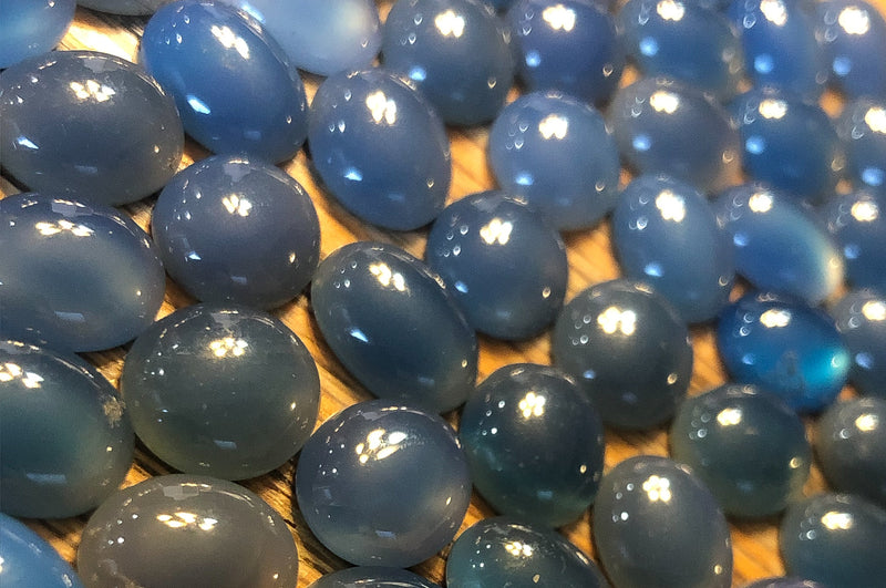 Chalcedony Cabochons 12x10 oval