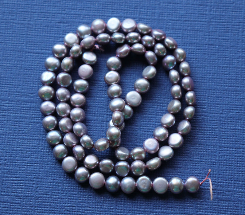 Perles d'eau douce vintage 3,2-3,6 mm