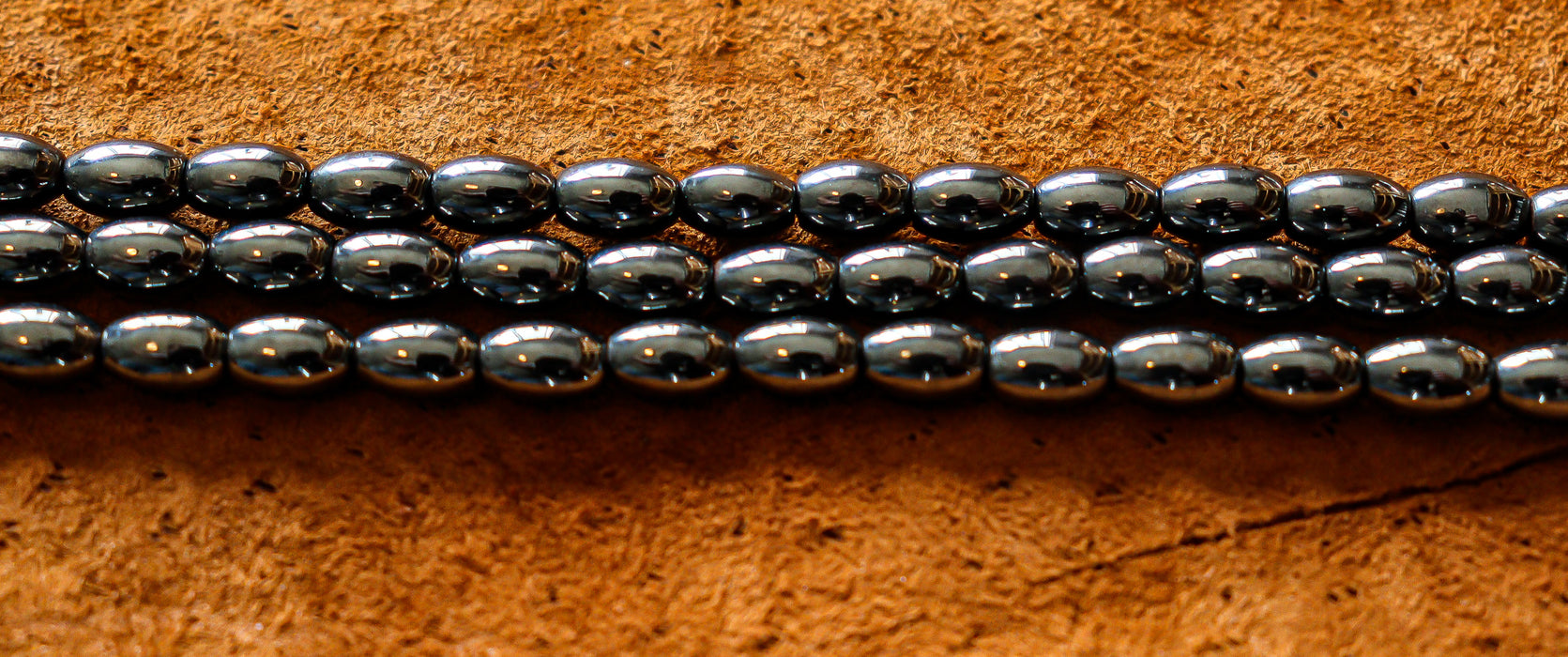 Hematite Beads 4.5 x 6mm Oval