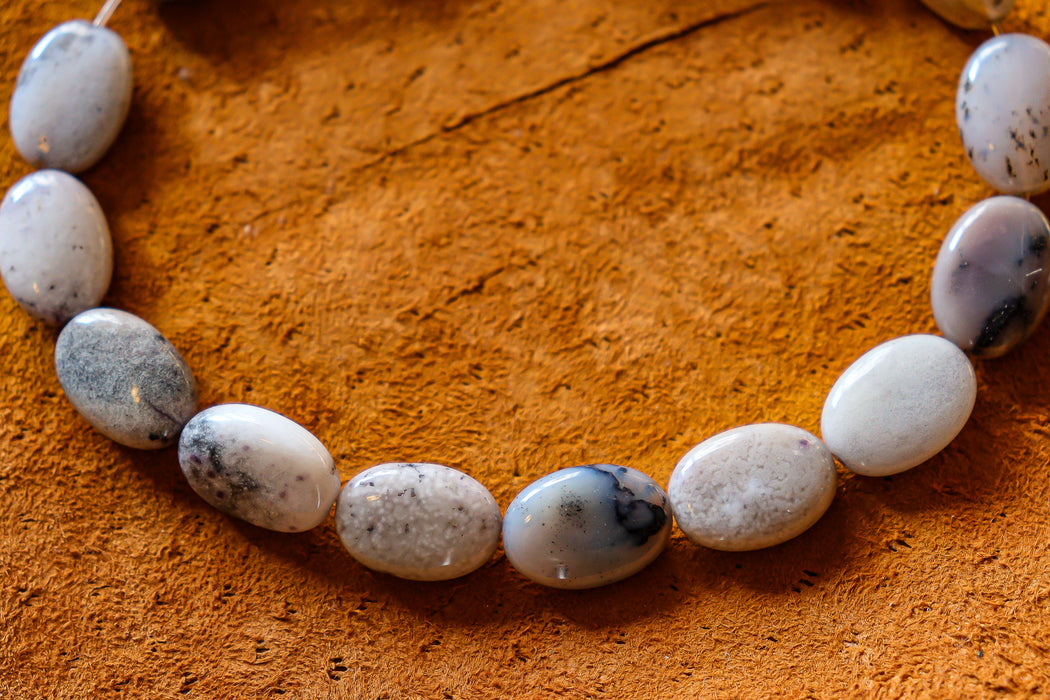 Dendritic Agate Beads