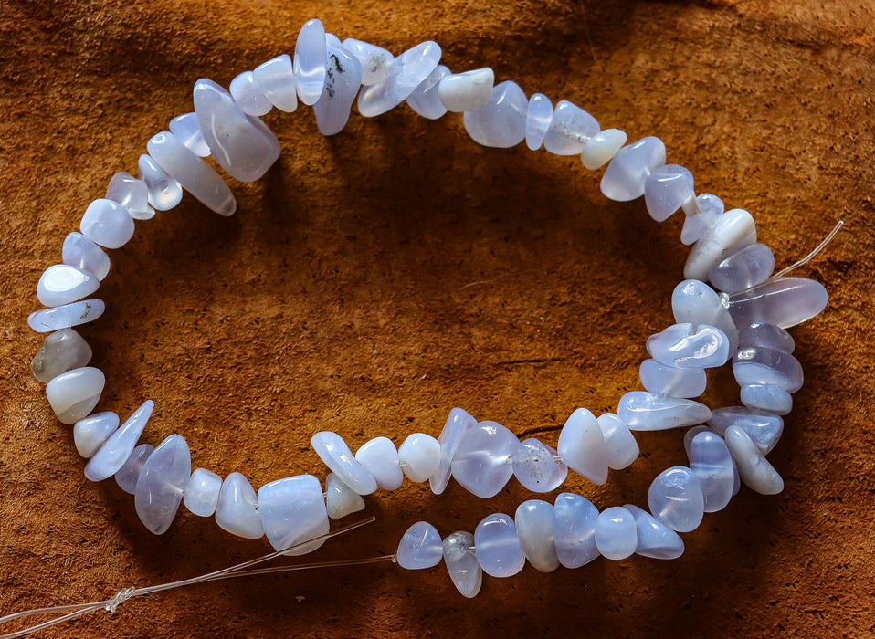 Turkish Blue Agate Beads