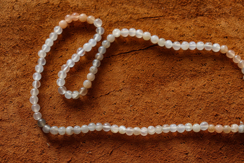 Moonstone Beads 3mm rounds