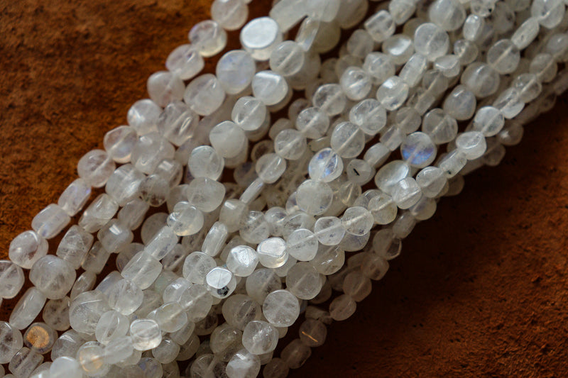 Rainbow Moonstone Beads 4mm-6mm