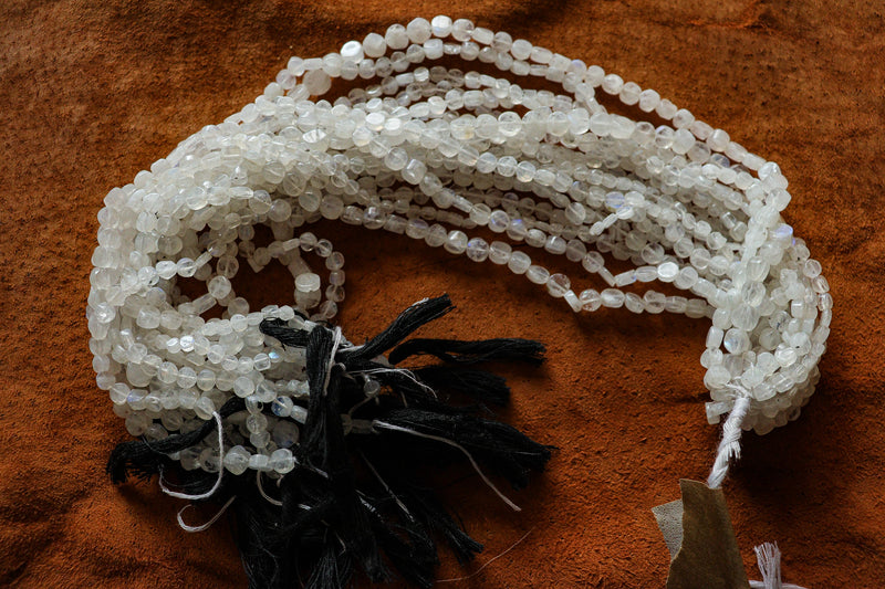 Rainbow Moonstone Beads 4mm-6mm