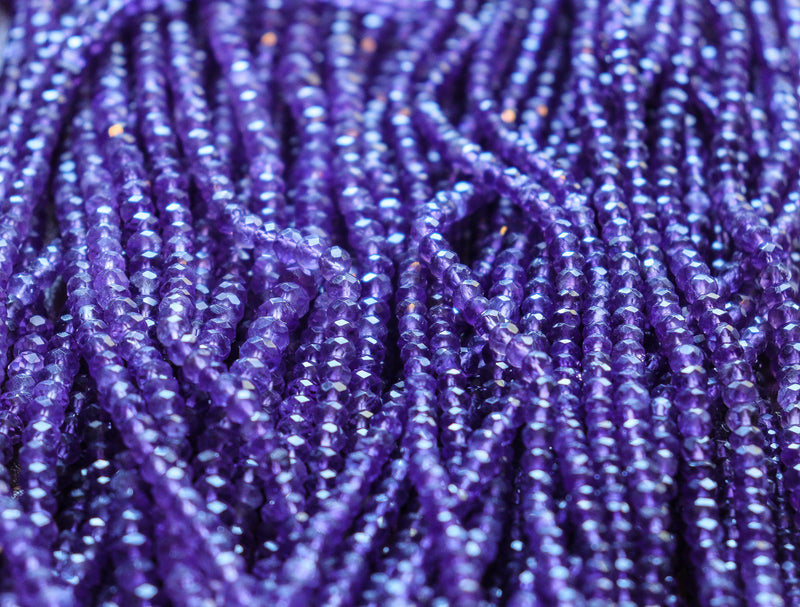 Amethyst Beads 3mm-4.5mm