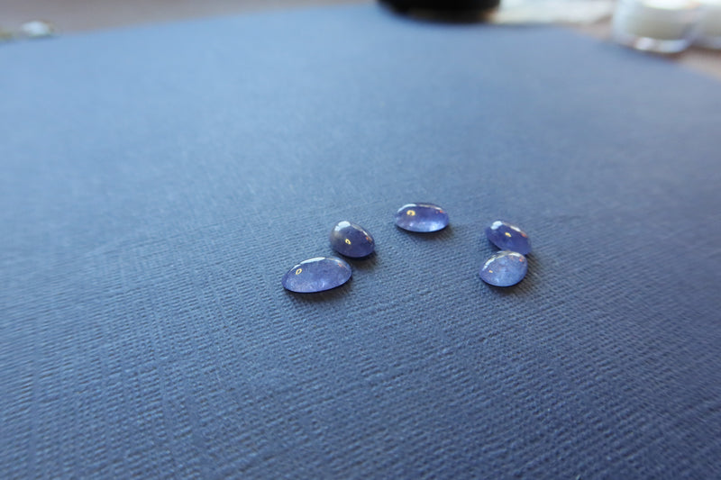 Tanzanite Cabochons
