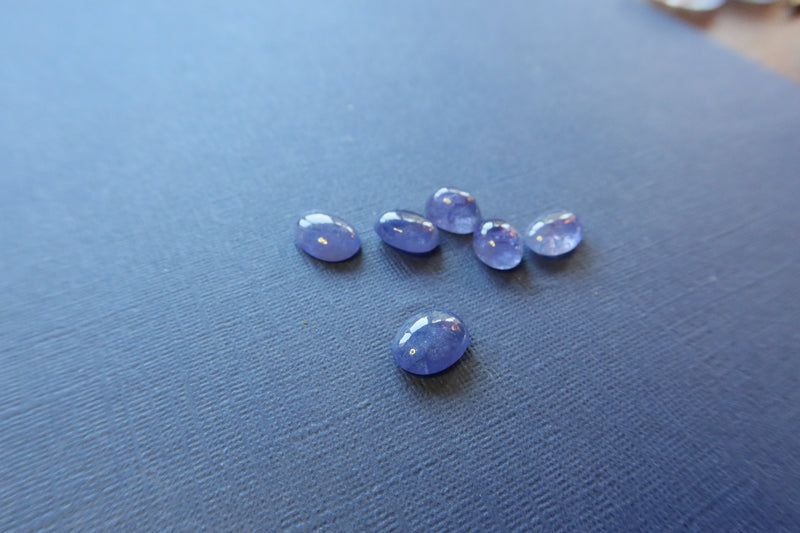 Tanzanite Cabochons