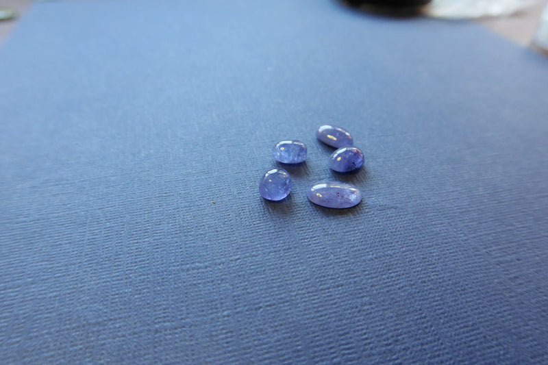 Tanzanite Cabochons