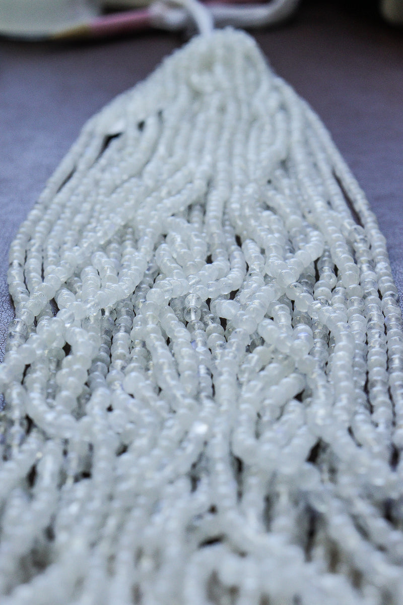 Rainbow Moonstone Beads  3mm round