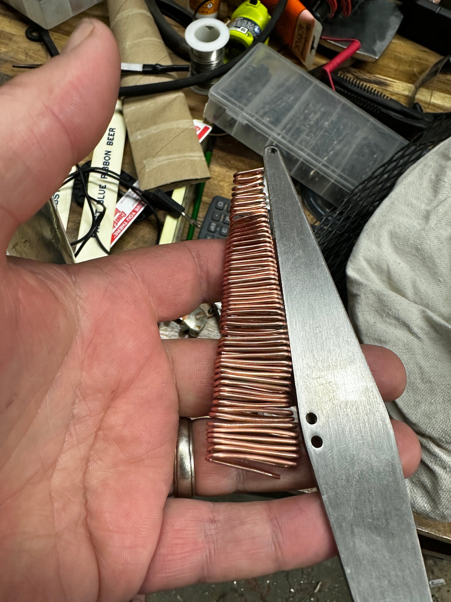 "Taperclip" Tapered Paperclip Mandrel — Lion Punch