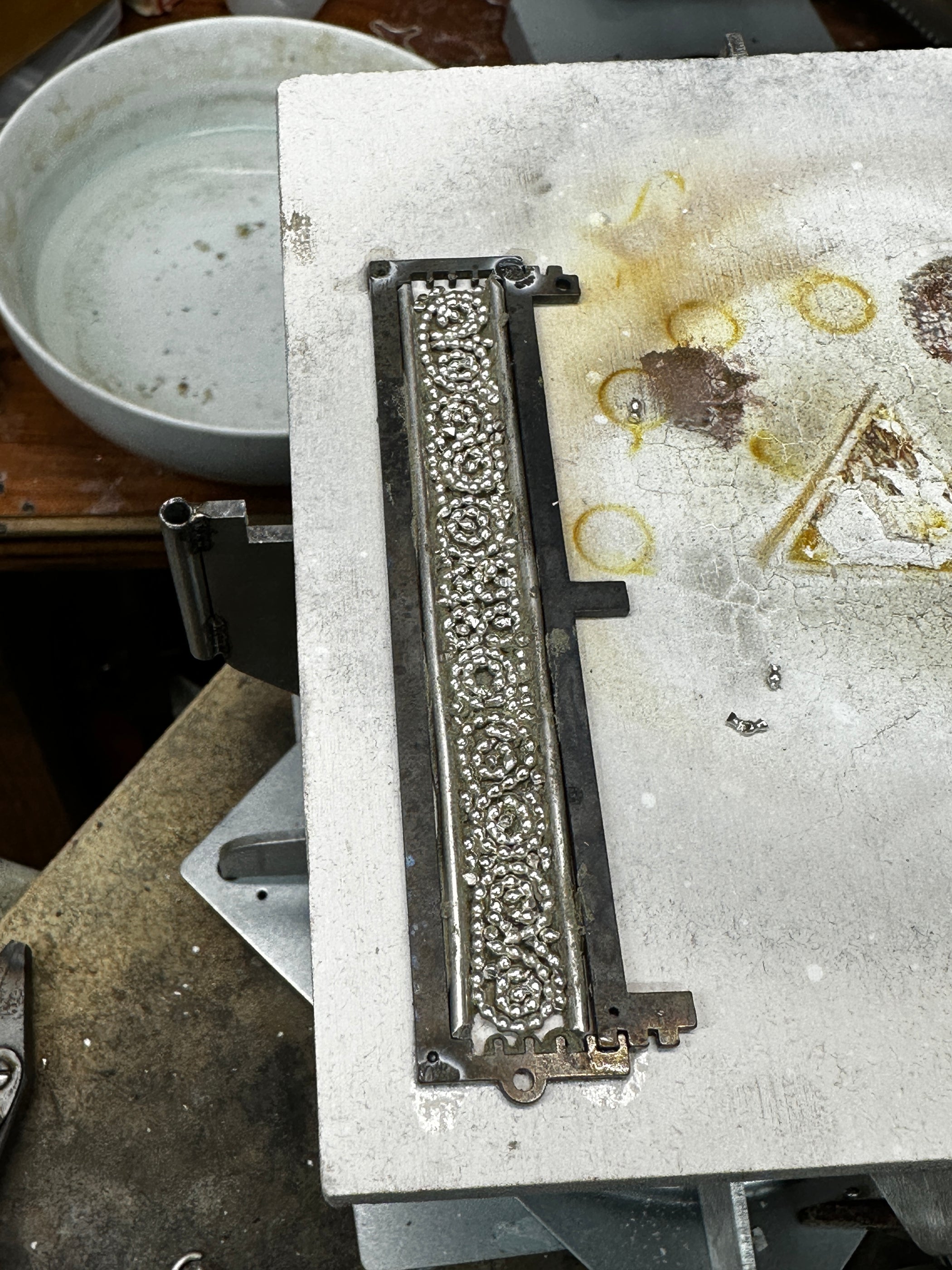 Soldering Stencils Adjustable Ring Band — Lion Punch Forge