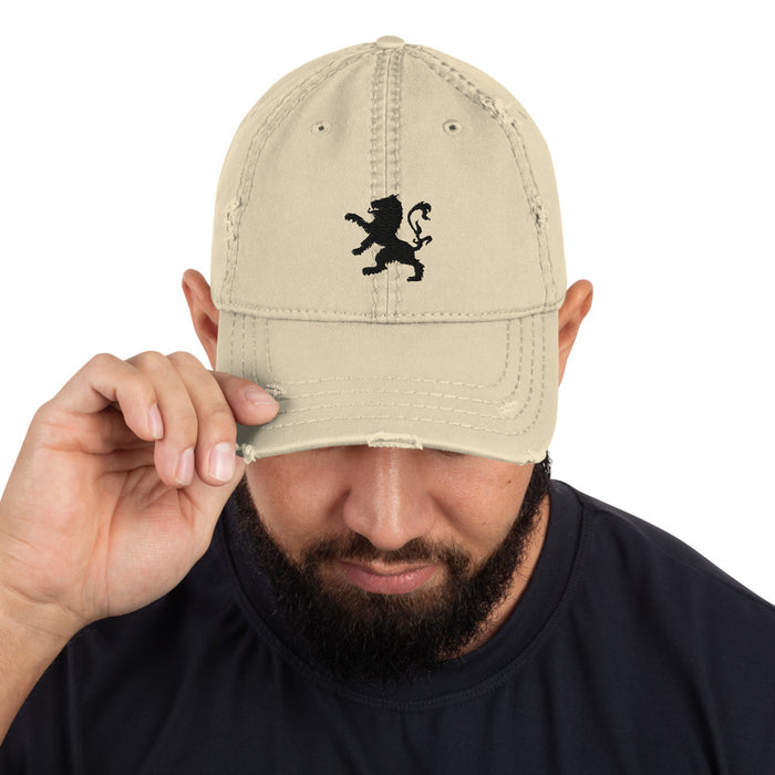 Lion Punch Forge (Old logo) Distressed Dad Hat