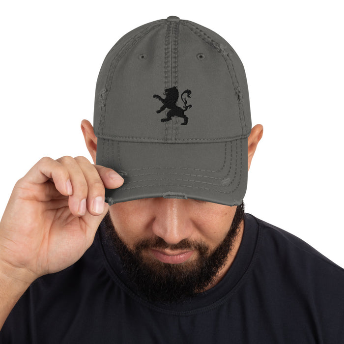 Lion Punch Forge (Old logo) Distressed Dad Hat