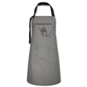 Metalsmith Mafia Artisan Apron - gray/black