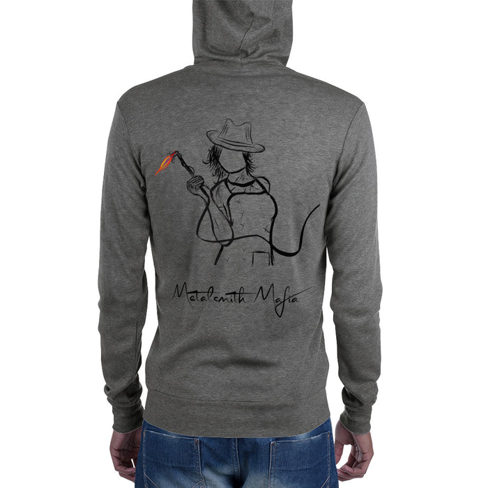 Metalsmith Mafia Unisex zip hoodie